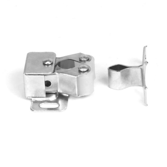 Gimeg loqueteaux à rouleau métalliques pour portes de placard 2 pièces