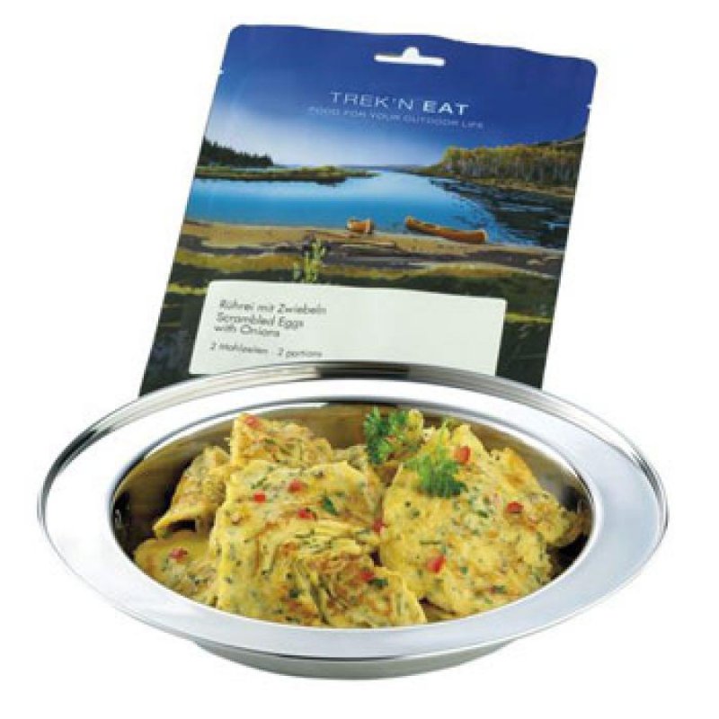 Trek'n Eat gefriergetrocknetes Rührei mit Zwiebeln 125 g