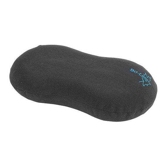 Bo-Camp inflatable camping pillow with fleece cover