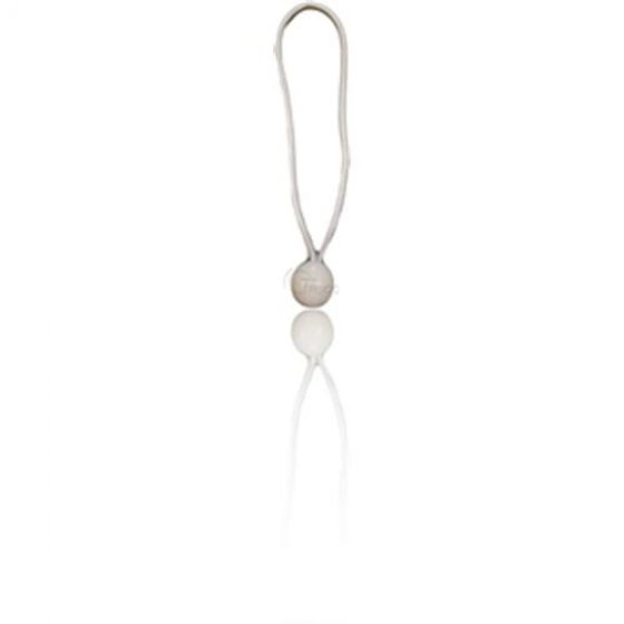 TRISCO bungee cord with button 18 cm white