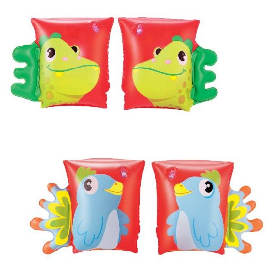 Bestway zwemarmbandjes dinosaurus of papegaai 23 x 15 cm