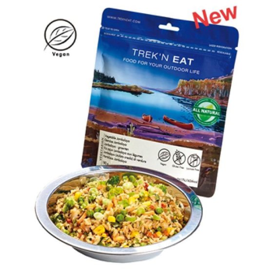 Trek'n Eat Vegetable Jambalaya gevriesdroogde maaltijd 180 g