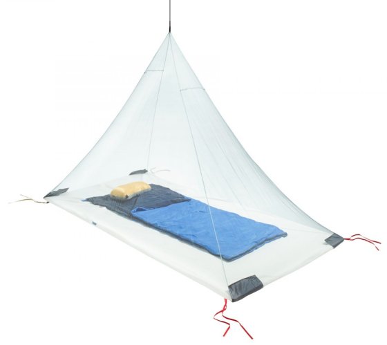 COCOON Outdoor Net Single Ultralight Moskitonetz grün