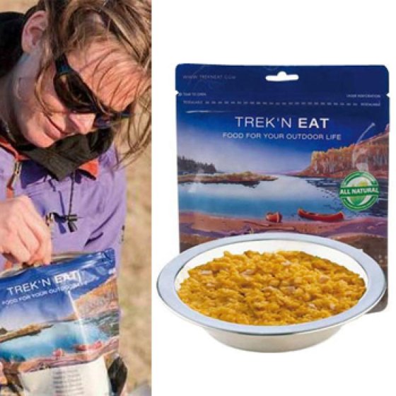 Trek'n Eat gevriesdroogde kip met curryrijst 200 g