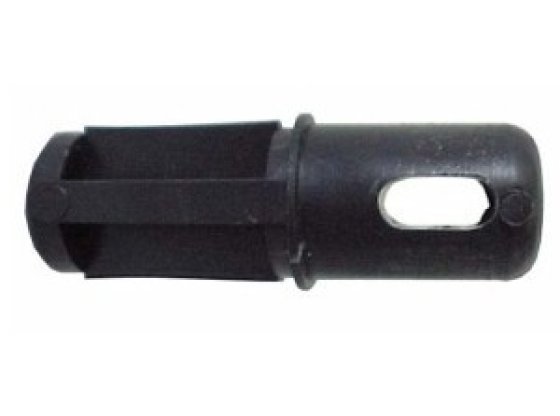 Œillet de faîtière UMEFA 19 mm noir en plastique 3 pièces