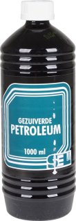Vanassende gezuiverde petroleum 1 liter voor lantaarns