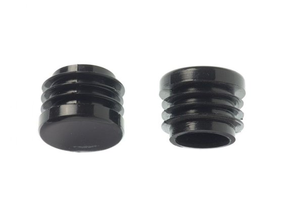 Umefa tent pole bottom caps 22 mm plastic black 4 pieces