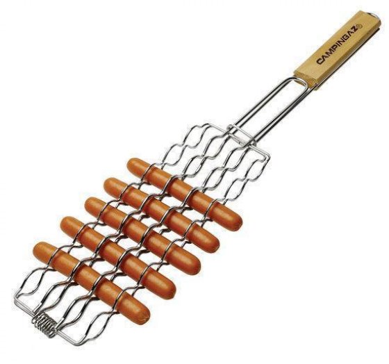 Campingaz BBQ sausage clamp for 8 sausages