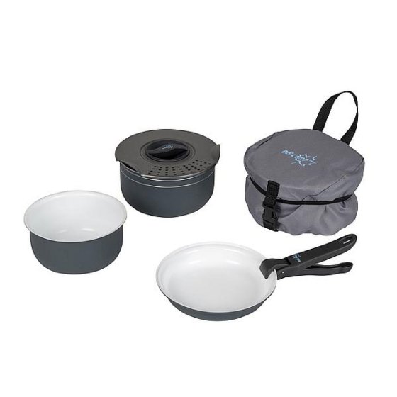 Bo-Camp Trekking ceramic camping cookware set 5-piece