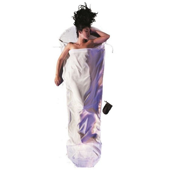 COCOON MummyLiner Seide/Baumwolle Hüttenschlafsack natur