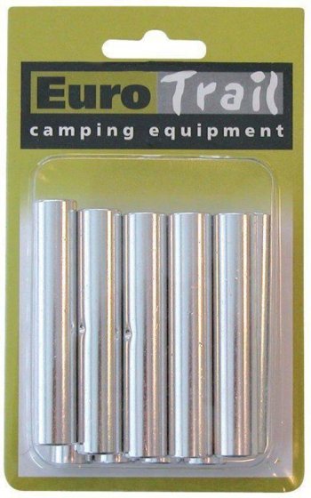 Eurotrail aluminium connecting sleeve for 8.5 mm fiberglass tent poles