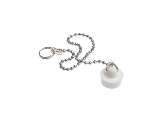 Reich end cap with chain 25 mm for water drain