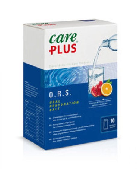 Care Plus Sachets O.R.S. grenade/orange 10 pièces