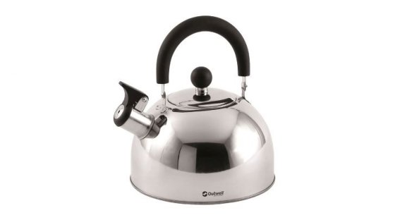 Outwell Tea Break Kettle M bouilloire sifflante 1,8 litre inox