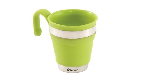 Outwell Collaps Mug foldable camping mug green