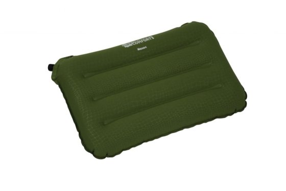 Human Comfort Marzan inflatable travel pillow green