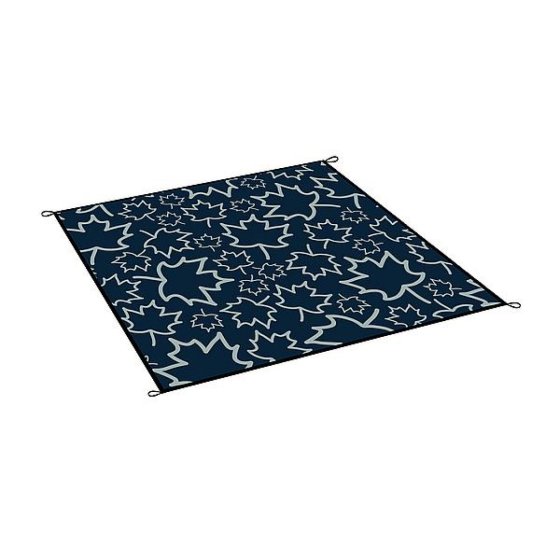 Bo-Camp Chill Mat Picnic Dove buitenkleed 180 x 200 cm