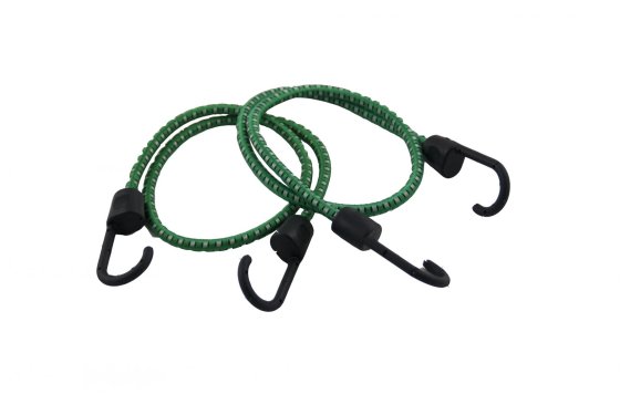 Ledent professionele elastieken met haken 60 cm 8 mm - set van 2