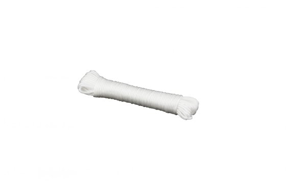 Ledent braided cord 2 mm 20 m white