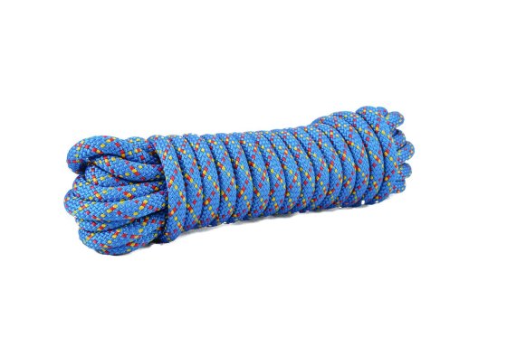 Corde tressée en polypropylène Ledent 12 mm 10 m bleue