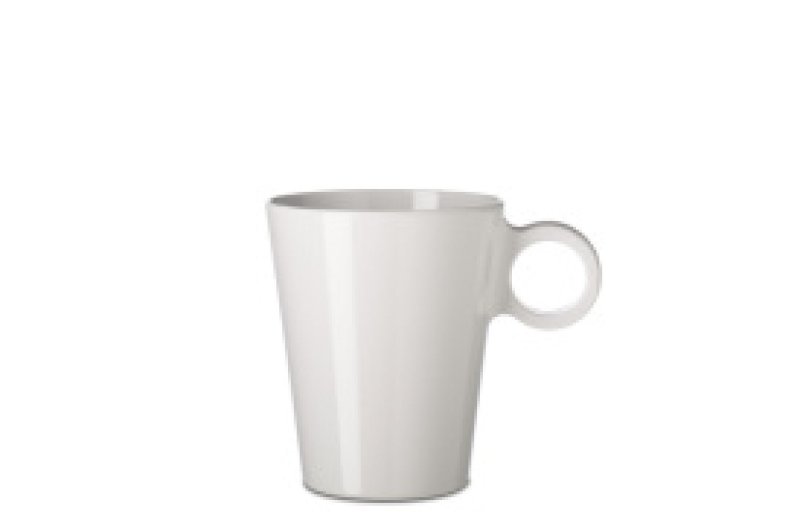 Mepal Flow becher 300 ml weiß melamin