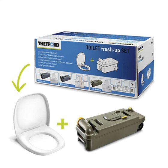 Thetford Fresh-Up Set C2/C3/C4 links mit Rädern