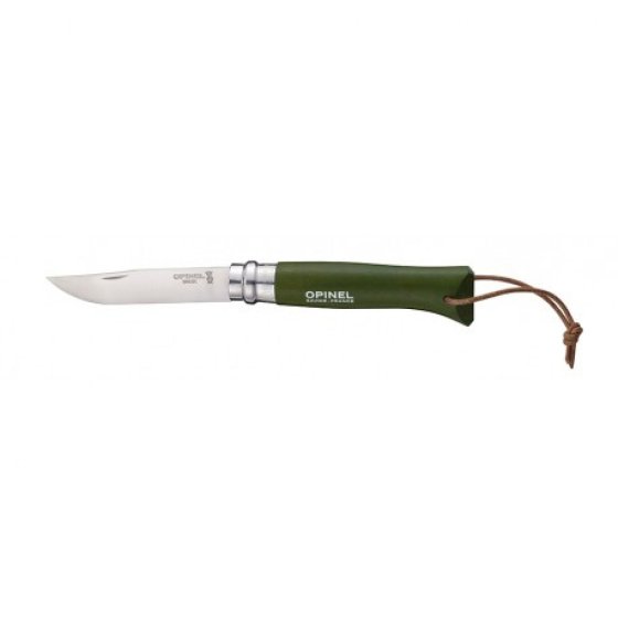OPINEL No.08 Colorama zakmes RVS kaki