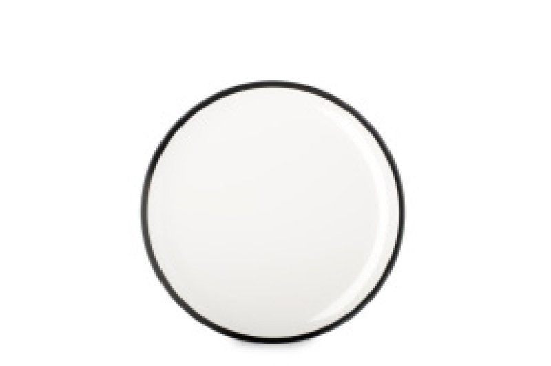 Mepal Flow assiette à déjeuner 23 cm mélamine noir