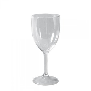 Bo-Camp Deluxe set of 2 transparent polycarbonate wine glasses