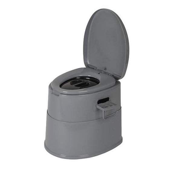 Bo-Camp toilettes de camping portables Comfort 7 litres gris