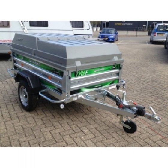 DAXARA 198F geremde bagagewagen met afneembaar deksel