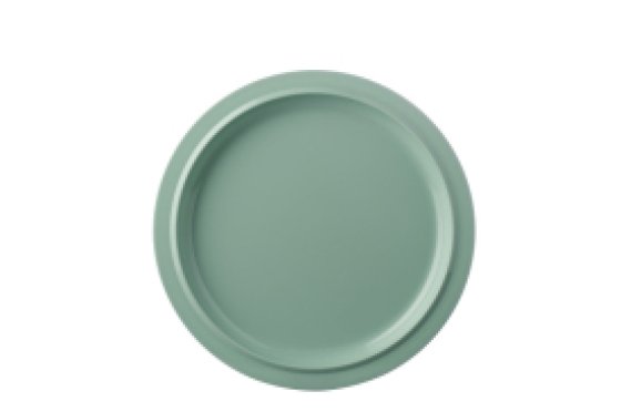 Mepal flacher Teller Basic P250 retro green 25 cm Melamin