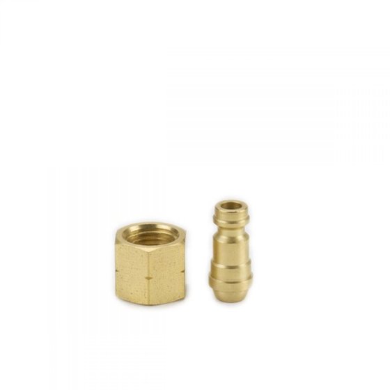 Gimeg plug-in stem quick coupling 1/4 inch left female thread brass