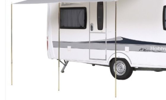Dorema steel pole set for Uni canopy 3-piece