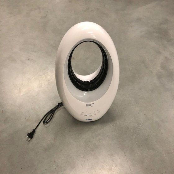 CROSS bladeless fan with LED white
