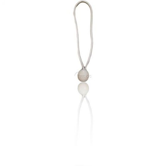 TRISCO elastic tensioner with button 25 cm white