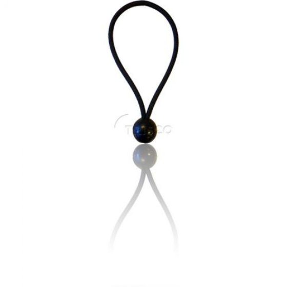 TRISCO elastic tensioner with knob 25 cm black