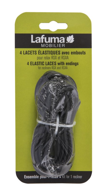 Kit d’élastiques Lafuma pour fauteuil relax RSX/RSXA noir