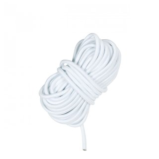 Lafuma élastique de remplacement 8 m blanc pour bain de soleil et fauteuil relax