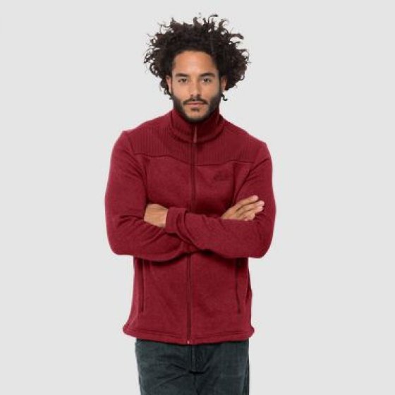 JACKET SCANDIC M MEN DARK RED