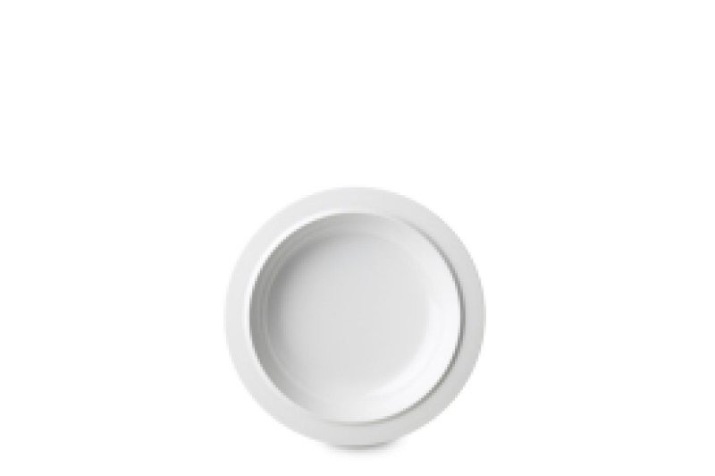 Mepal Basic deep soup plate 19.5 cm white melamine