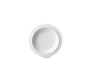 Mepal Basic deep soup plate 19.5 cm white melamine