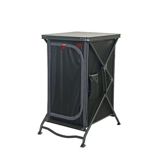 Crespo AP-103 lage campingkast met hittebestendig blad