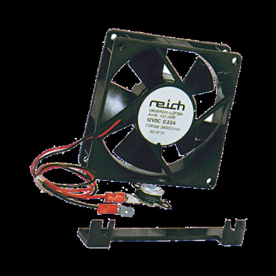 REICH refrigerator fan set 12V with temperature sensor