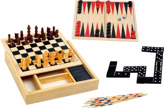 4 IN 1 SPEL HOUT