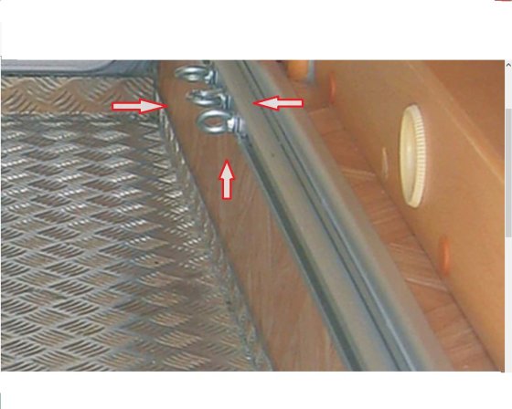 FIAMMA Kit Eye mounting eyes for Garage Bars