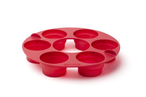 Moule à muffins OMNIA en silicone pour four de camping