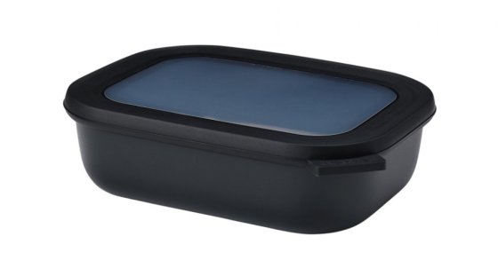 Mepal Cirqula rectangular multi bowl 1000 ml Nordic Black
