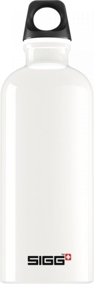 SIGG Traveller drinkfles 0,6L wit aluminium