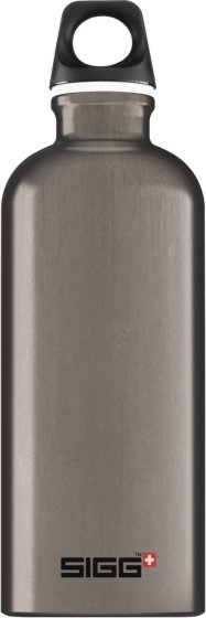 SIGG Traveller Trinkflasche 0,6L Smoked Pearl Aluminium